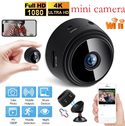 A9 1080p Full HD Magnetic WiFi Mini Camera